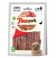 PROZOO Fine York - przysmak dla psów - paski z mięsa kaczki 80g
